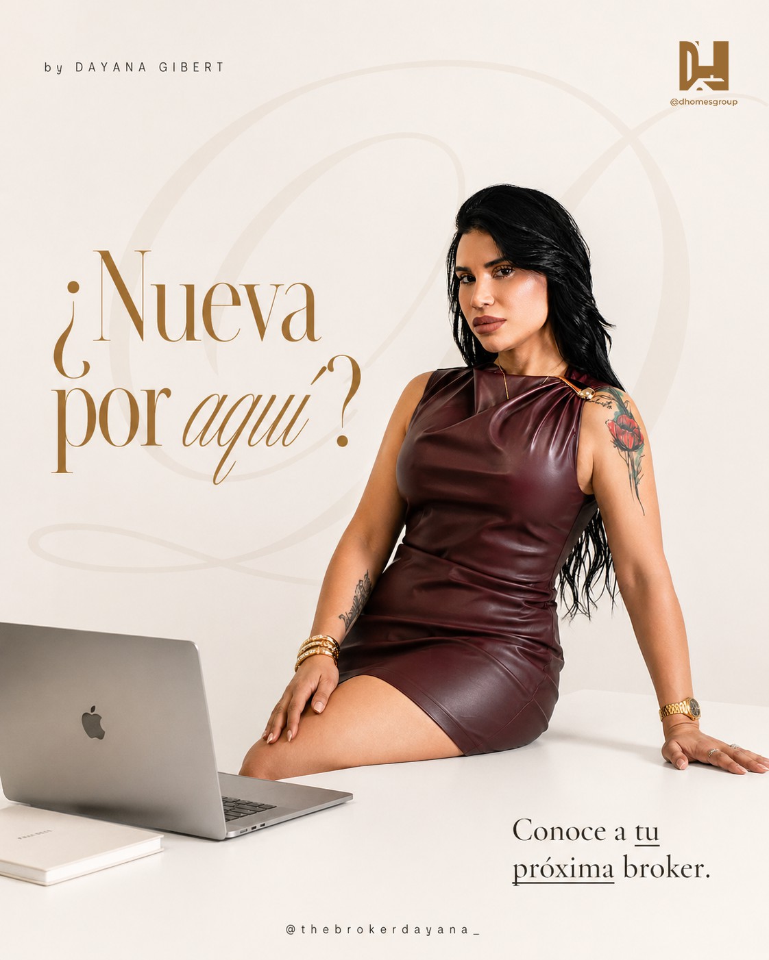 D'Homes Group — ¿Nueva por aquí? Conoce a tu próxima broker. Dayana Gibert.