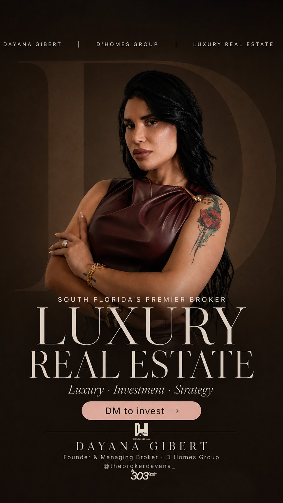 D'Homes Group — Historia de Instagram Luxury Real Estate. Dayana Gibert.