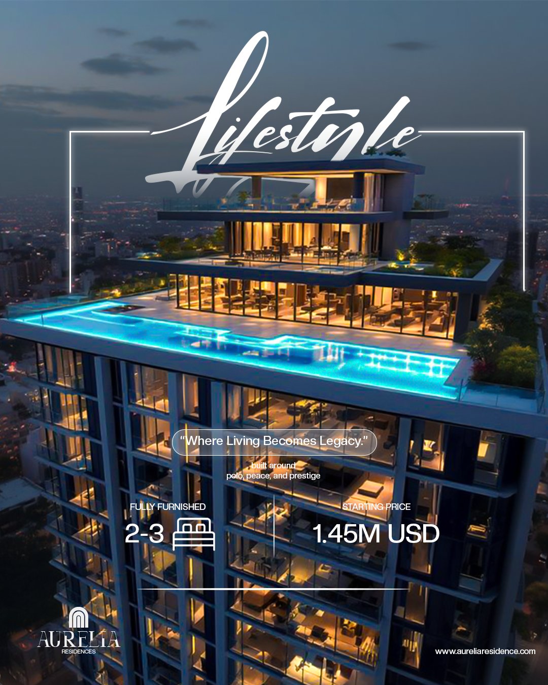 Aurelia Residences — Post de lifestyle y precios