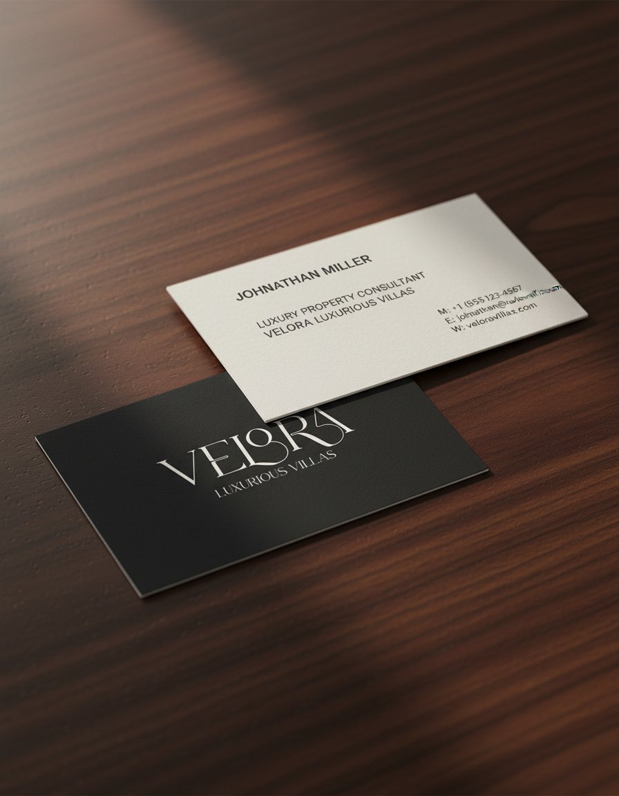 Velora — Ambas caras de la tarjeta